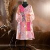 Pink Patch Work Kaftan