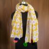 Yellow Flower Scarf